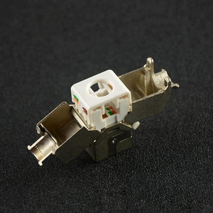 10g 180 độ toolless cat6A bảo vệ <span class=keywords><strong>STP</strong></span>/<span class=keywords><strong>FTP</strong></span> <span class=keywords><strong>Keystone</strong></span> mô-đun <span class=keywords><strong>jack</strong></span> - Product Image 6