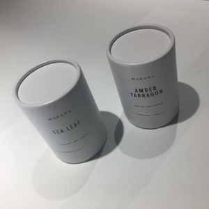 Logo Tùy Chỉnh Sang Trọng Trắng Tròn Tông Mini Chai Ống Hộp - Product Image 4