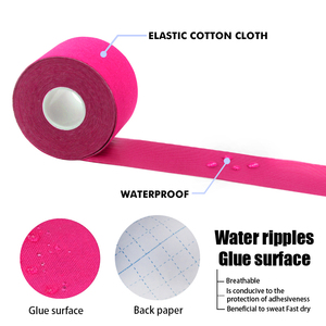 Alta calidad cinta de kinesiología de ejercicio masaje de masaje cinta de kinesiología <span class=keywords><strong>para</strong></span> la salud - Product Image 2