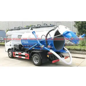 Mini Sewage Suck Truck 4000Liter Vakuums aug wagen für den Verkauf Anruf WhatsApp 0086 15897603919