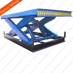 Electric warehouse 2m lifting height hydraulic scissor lift work platform hydraulic lift table 500kg