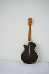 China Aiersi Fan Fret Design Solid Top chitarra acustica - Product Image 3