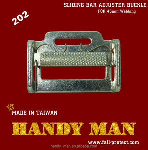 Régulateur de barre coulissante en acier avec boucle ronde zinguée - Product Image 3