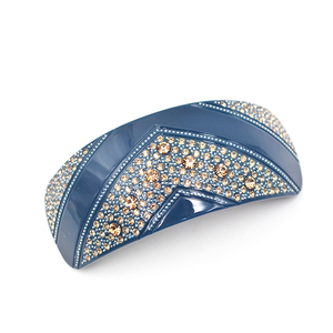 Cô Gái Phụ Kiện Tóc Phụ Nữ Siêu Long Lanh Tóc Clip Kim Cương Pha Lê Trang Sức Phụ Kiện Tóc Bow Clips Big Rhinestone Barrettes - Product Image 6