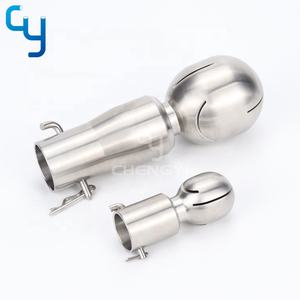 ลูกสเปรย์สำหรับทำความสะอาดถังลูกบอลทำความสะอาดแบบหมุนสแตนเลสสำหรับสุขภัณฑ์ - Product Image 4