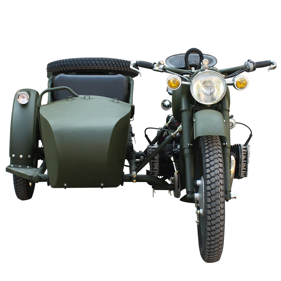 طبل الفرامل ثلاث عجلات للدراجات النارية 750cc دراجة نارية sidecar