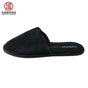 Ucuz toptan ev terlikleri beyaz kadife otel terliği - Product Image 5