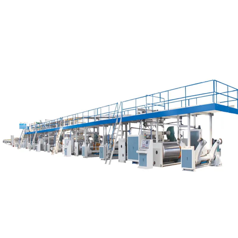 Automatic 3,5,7 Ply Corrugated Cardboard Production Line/Carton Box Maker/Corrugation Packing Machine