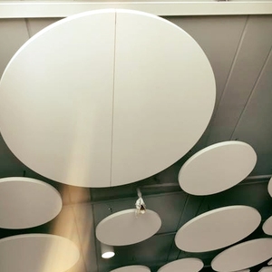 Thiết Kế Tròn Trang Trí 600*1200Mm Tấm Trần Âm Thanh Treo - Product Image 5