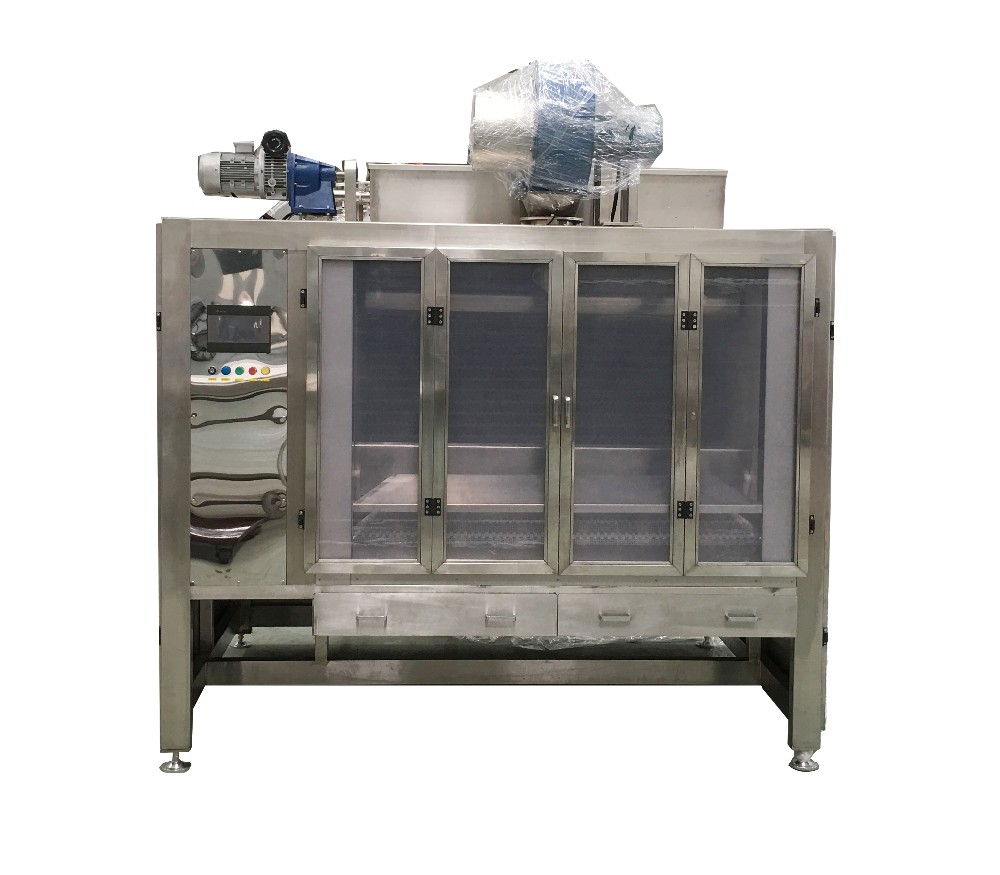 Автоматический ремень арахиса, орехи, альмонт, изюм, Mylikes, шоколад покрытие машины