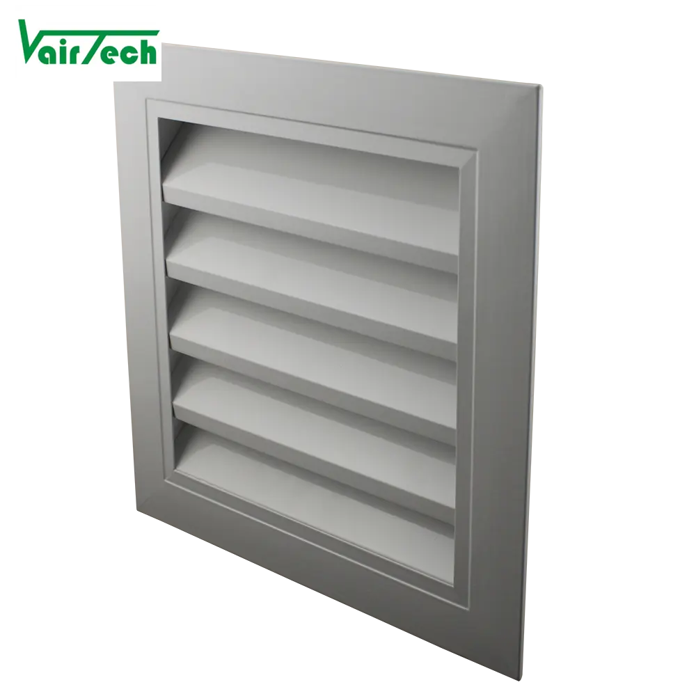 Ventilación impermeable aire fresco aluminio baño persiana ventana