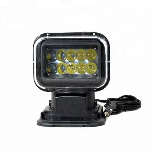 Offroad 7 Zoll 12V 50W Marine Suchscheinwerfer LED Boot Suchscheinwerfer wasserdicht mit Fernbedienung