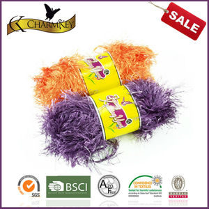 <span class=keywords><strong>supermercado</strong></span> 2014 venta caliente pluma de lujo de punto a mano con hilo de color sólido vi - Product Image 1