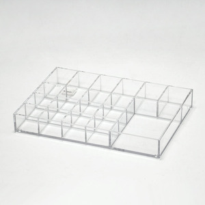 Organisateur à maquillage pour femmes, en acrylique, Design moderne, offre spéciale - Product Image 1