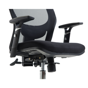 Respaldo de malla filp hasta armest color negro ergonómico silla de oficina ejecutiva - Product Image 5