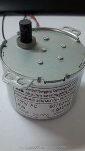 MOTEUR AC 120 Volts <span class=keywords><strong>1</strong></span>,5 tr/min Moteur synchrone réversible AC avec trou M3 Fabriqué en Chine 50KTYZ - Product Image 4
