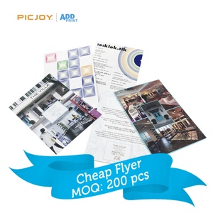 Impression de Flyers en Gros <span class=keywords><strong>A5</strong></span> 210x148mm 300gsm Papier Couché Brillant Impression <span class=keywords><strong>Pas</strong></span> Chère avec Laminage Brillant à Shanghai - Product Image 2