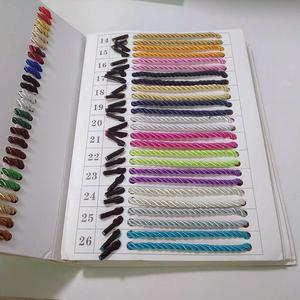 50mm màu trong suốt đầu polyester nylon xoắn dây cho xử lý túi - Product Image 5