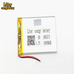 305573 1800 mah 3,7 v rechargeable lipo lithium polymer battery Cellular - Product Image 2