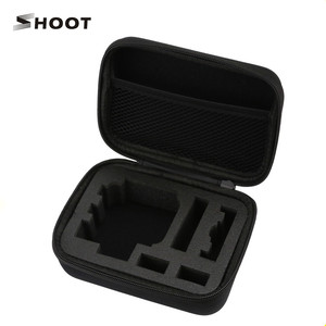 Boîte de rangement EVA noire taille S SHOOT pour <span class=keywords><strong>GoPro</strong></span> <span class=keywords><strong>Hero</strong></span> 13 12 <span class=keywords><strong>11</strong></span> 9 8 7 6 5 4s 4 3 2 1 - Product Image 1