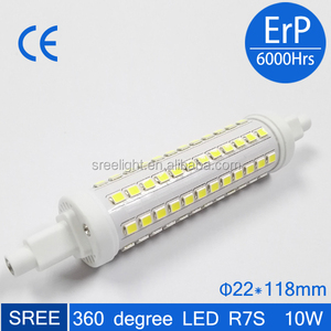 360 Angle 10 W <span class=keywords><strong>R7S</strong></span> LED projecteur <span class=keywords><strong>118</strong></span> <span class=keywords><strong>mm</strong></span> - Product Image 1