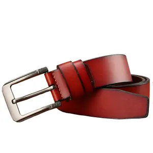 100% Cowhide Genuine Leather High quality designer luxury genuine leather belt men new fashion Strap male Jeans for man cowboy