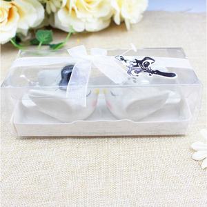 عرض ترويجي: وعاء ملح وفلفل سيراميك بتصميم أنيق على شكل عروس وعريس - Product Image 5