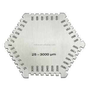 Peigne à film humide en aluminium, jauge d'épaisseur de film humide, 25-3000 µm - Product Image 1