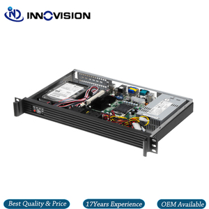 Vente d'usine, châssis de serveur <span class=keywords><strong>compact</strong></span> 19 pouces 1U, plan avant en aluminium, montage en rack, <span class=keywords><strong>mini</strong></span> boîtier de serveur <span class=keywords><strong>ITX</strong></span> - Product Image 3