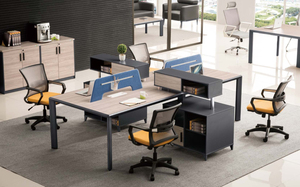 Wooden Metal Modern China Manufacturer Office Furniture Desk <strong>Executive</strong> - Product Image 4