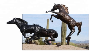 Famoso corriendo estatua caballo esculturas para venta - Product Image 2