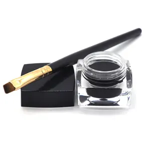 Vendeur Eyeliner Gel Magnétique Brun Logo Personnalisé en Gros Marque Privée Cils Magnétiques Imperméables avec Eyeliner Noir