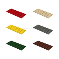 Sac de 0,1 kg de pièces de briques de construction 4x10, couleurs assorties, compatibles avec les plaques 3030, blocs en vrac, mélange de 36 couleurs pour jouets MOC DIY