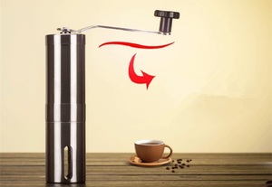 OEM 2021 Moulin à café manuel Noyau en céramique Moulin à main en acier inoxydable 304 Rectifieuse de maïs en céramique - Product Image 5