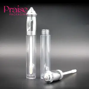 Tubo vazio de brilho labial para embalagens cosméticas de amostra grátis
