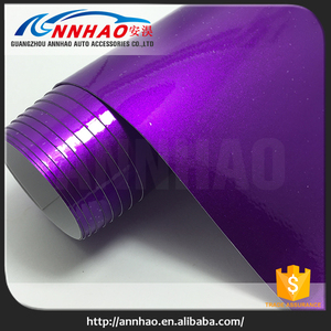 Venta caliente <span class=keywords><strong>De</strong></span> Color Crema <span class=keywords><strong>Azul</strong></span> Abrigo Del Coche Del Vinilo Brillante Para La Decoración <span class=keywords><strong>de</strong></span> Automóviles - Product Image 2