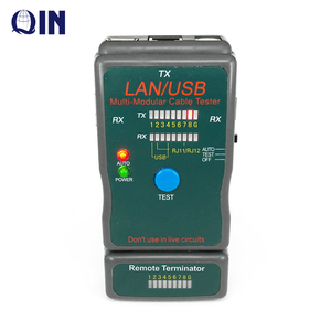 Qin nhà máy giá đa Modular Lan <span class=keywords><strong>USB</strong></span> RJ11 cáp mạng <span class=keywords><strong>Tester</strong></span> - Product Image 1
