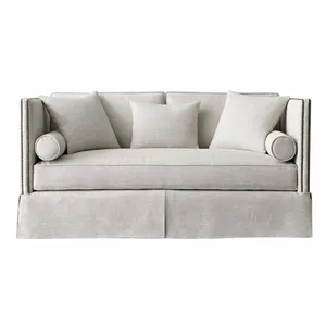 เตียงโซฟาสไตล์ยุโรปพร้อมดีไซน์เป็นเอกลักษณ์ - Product Image 1