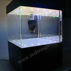 OEM design magnetic drehende duftstoff-flasche-ausstellungsstand