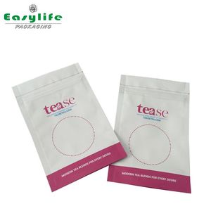 Plástico mate burlan empty Stand Up ziplock bolsa de té bolsa - Product Image 5