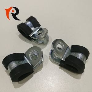 P Type Steel Galvanized Rubber Hose <strong>Clamp</strong> for <strong>Car</strong> - Product Image 1