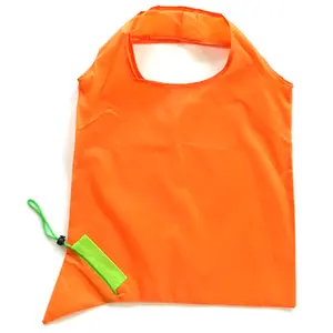 Vegetable Carrot shape Reusable Shopping Bag Folding Tote Pouch Recycle Storage Handbags Large-capacity Foldable Grocery Bags