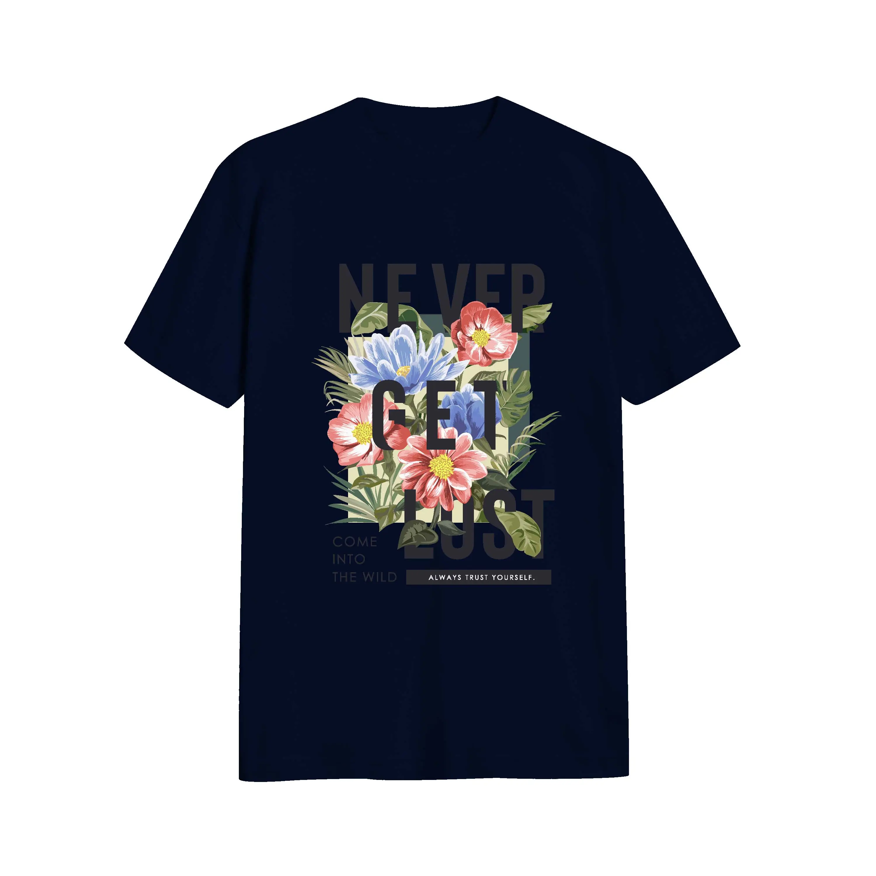 도매 맞춤 제작 다채로운 티셔츠 패션 인쇄 사용자 정의 승화 티셔츠