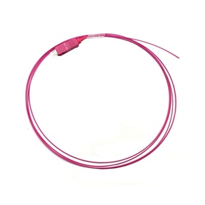 SC Multi modalità 0.9mm <span class=keywords><strong>OM4</strong></span> FTTH in fibra ottica Pigtail PVC LSZH 1.5 metri sc Upc <span class=keywords><strong>Om4</strong></span> fibra 50/125 Pigtail - Product Image 1