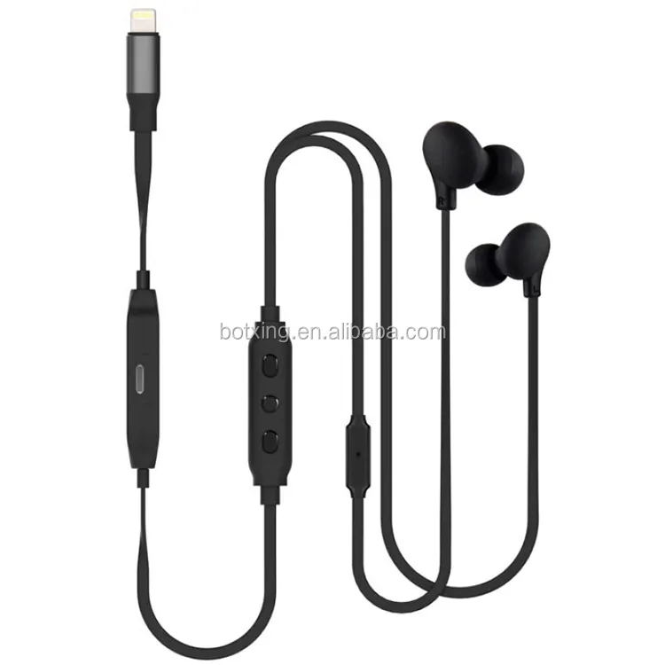 Hot sell mfi certified manufacturers bone conduction earphone for iphone