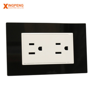 Chất Lượng Cao 6 Lỗ 118 Mét Ổ Cắm Tường 15a 110V Acrylic Bảng Chuyển Đổi Và Ổ Cắm Oem Mỹ Loại Ổ Cắm Ổ Cắm Ổ Cắm - Product Image 4