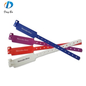 DingBa – Bracelets d'identification en plastique, pour événements, Festival, vinyle PVC, bon marché - Product Image 6