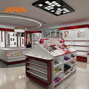 Vật Liệu Hoàn Hảo Mỹ Phẩm Showcase Thiết Kế & Cửa Hàng Mỹ Phẩm Hiển Thị - Product Image 1