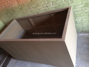 Grands pots <span class=keywords><strong>de</strong></span> fleurs, blanc, haute résistance, imperméables, pour l'extérieur, vente <span class=keywords><strong>en</strong></span> gros - Product Image 3