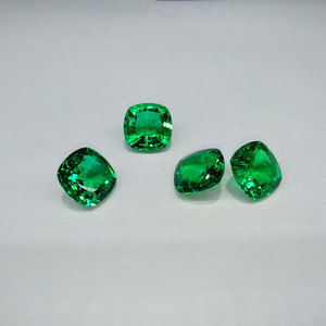 Starsgem <span class=keywords><strong>Colombian</strong></span> Emerald Saleための6 × 6ミリメートル0.85ct Synthetic Gemstone - Product Image 5